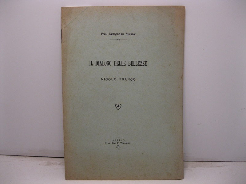 Il dialogo delle bellezze di Nicolò Franco